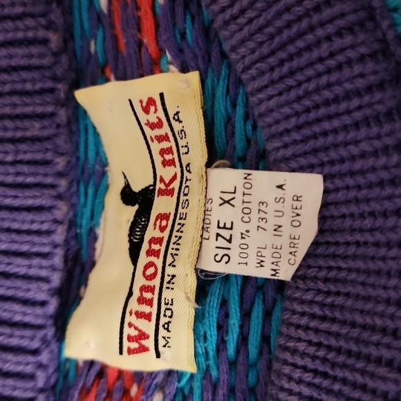 Vintage Sweater late 80s - Picture 6 of 6